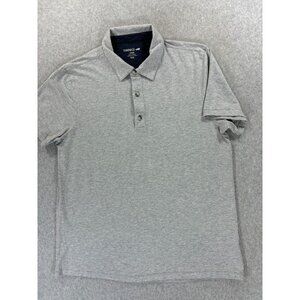 Horny Toad‎ ECO Toad & Co Short Sleeve Polo Shirt (Men's Large) Gray